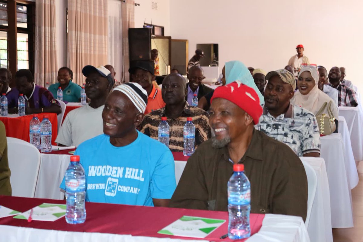With support from the <a href="/StateDept/">Department of State</a>, we trained a group of farmers on Good Agricultural Practices, Collective Farmer Action, as well as Marketing of their farm produce, in Taveta, Kenya.
The training was led by an American team of experts from <a href="/RutgersU/">Rutgers University</a>, led by Dr. Ronald Quincy