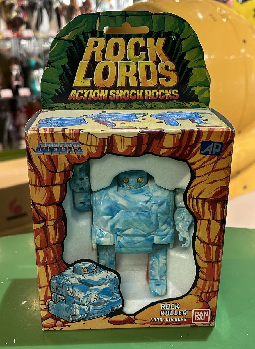 When I was small, I had a lot of these rock robots because my mom