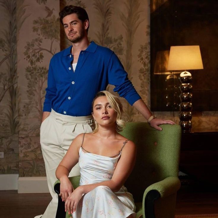 andrew garfield with florence pugh