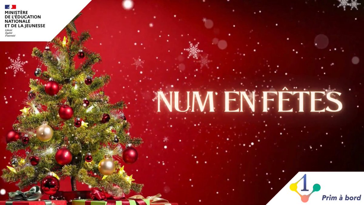Cycles 1⃣,2⃣ et 3⃣ | Enseigner

📌 Num’en fêtes, un défi par jour du cycle 1 au cycle 3

▶️ primabord.eduscol.education.fr/num-en-fetes-u…

✅ Chaque jour de décembre, des énigmes mathématiques
✅ Des recherches culturelles en français et en anglais
✅ Des devinettes sur Noël