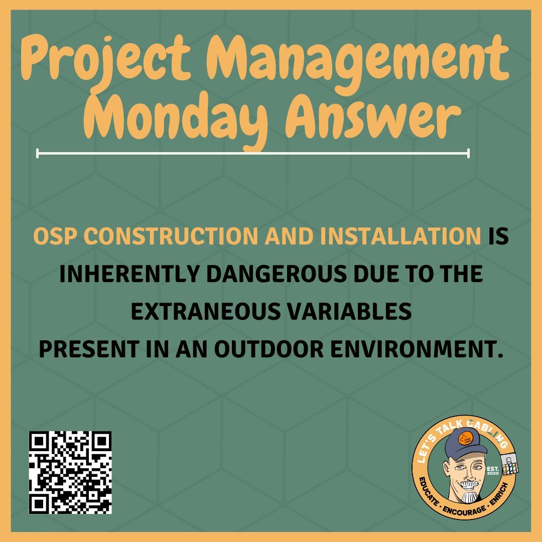 PROJECT MANAGEMENT MONDAY ANSWER: From the Telecommunications Project Management Reference Manual. Tell us how you did below!

#cbrcdd #rcdd #PM #projectmanagement #MYBICSI