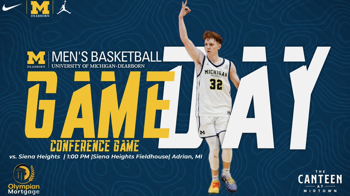On the Road in Adrian for a WHAC Contest!
📍Siena Heights Field house | Adrian ,Michigan | 1:00 PM
📺Watch Live: team1sports.com/shusaints/
🆚Siena Heights University
#GoBlue #GoDearborn