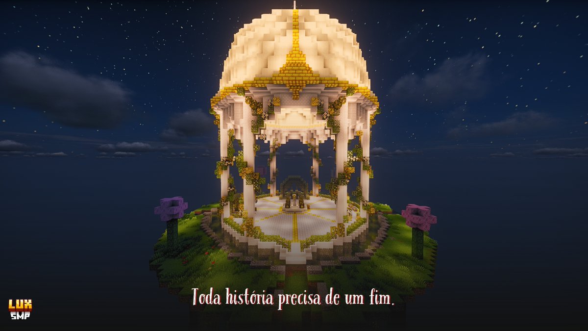 smp_lux's tweet photo. E então... o fim

JÁ FAZEM 2 ANOS...
2 anos e pouco atrás, LUXsmp era iniciado. Muita gente já passou por toda essa história, muita coisa já aconteceu, muitos players/personagens queridos fizeram o LUX ser o que ele é e ter durado todo esse tempo. A equipe de adms tem muito orgulho desse projeto. Mas, como uma boa história, essa também precisa de um ponto final.

Um ultimato esta sendo feito. Tic tac... tic tac...

Decisões devem ser tomadas. Coisas precisam ser lembradas. Identidades... precisam ser relevadas de uma vez por todas. Ainda mais quando uma esta tão na cara, mas poucos já sabem.

𝐇𝐨𝐣𝐞, 𝐚 𝐩𝐚𝐫𝐭𝐢𝐫 𝐝𝐚𝐬 𝟏𝟒𝐡𝐫𝐬

Esperamos por vocês para esse último capítulo

#LuxSMP
