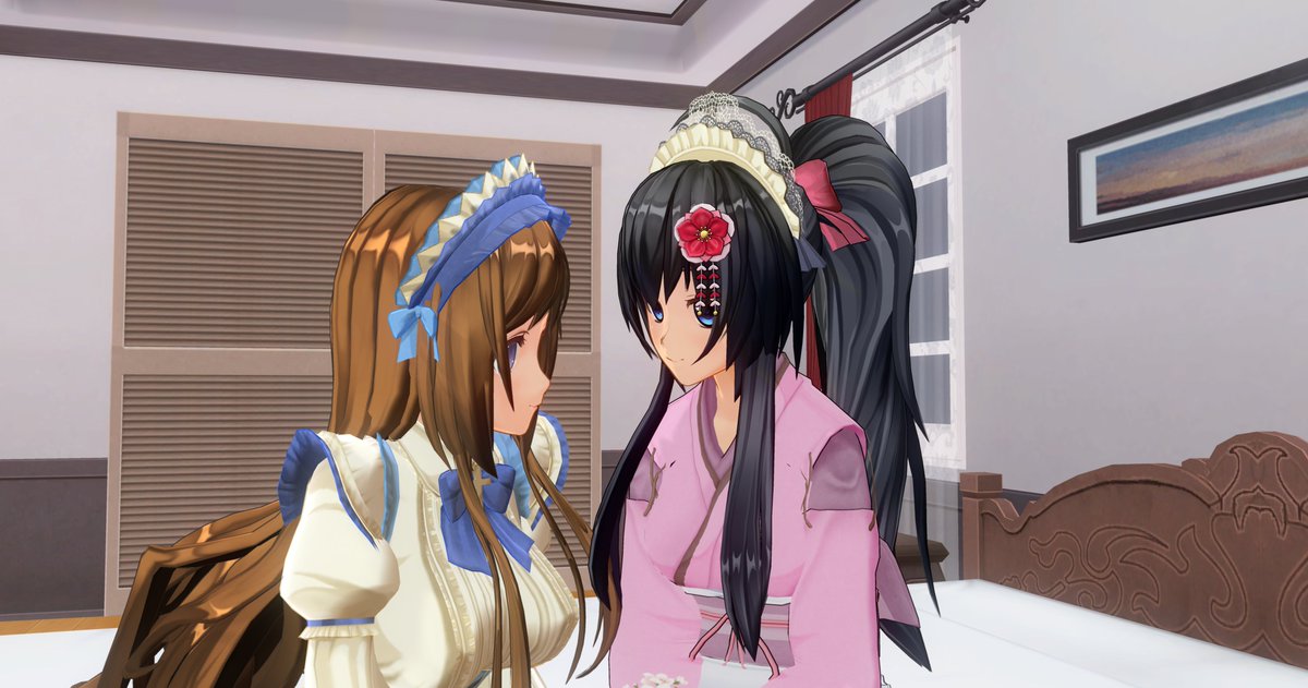 菜月「いい夫婦の日ですよ！」
C.C.「うん…そうだね…💦」
菜月「最近はお疲れなんですか？？」
C.C.「そ、そうかも…」
久しぶりの？いい夫婦の日でタジタジなオーナーさんｗ
って…もう23日じゃ～！！ｗ
#カスタムオーダーメイド3d2 #com3d2
#いい夫婦の日