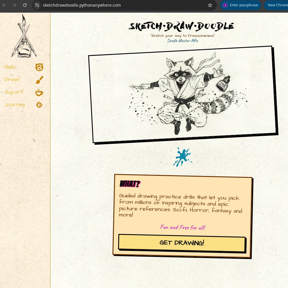 thejeferzone's tweet image. SketchDrawDoodle just dropped!  Try it. Youll LIke it!🚀 link in comments
Born today — Nov 22, 2025 @ 4pm  
Over 1,000,000 high-quality reference photos + fun practice drills 100% free  #ArtistsOnX #SketchDaily #DigitalArt #DrawingReferences #ArtChallenge  #ArtCommunity