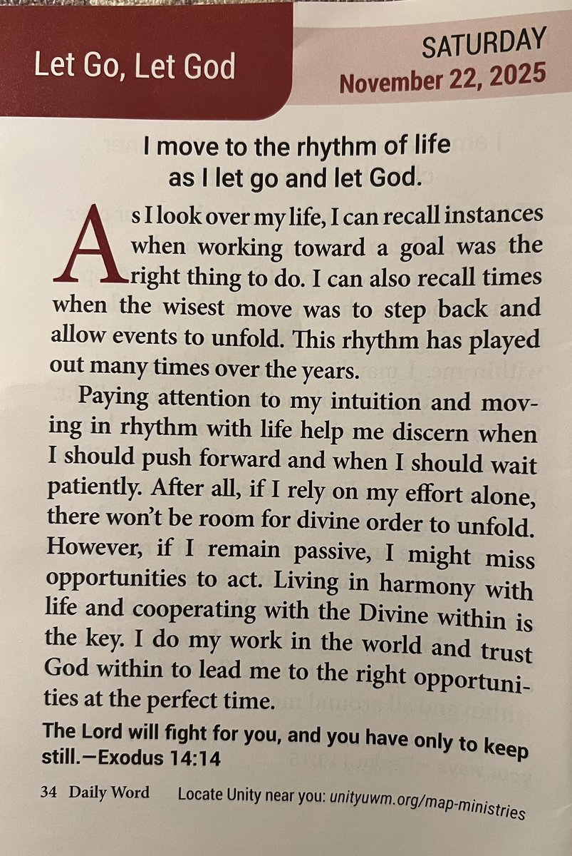 Jazzieeiswhoiam's tweet image. Daily Word, Verses of the Day…
DailyWord.com
#SaturdayMotivation #SaturdayThought #SaturdayMorning