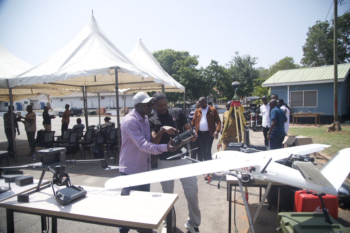 <a href="/GhBCOfficial/">Ghana Boundary Commission</a> , with support from GIZ/AUBP, has conducted a 2-day theoretical and hands-on field orientation on the use of drones in international boundary management for participants from Boundary Commissions across West Africa.
