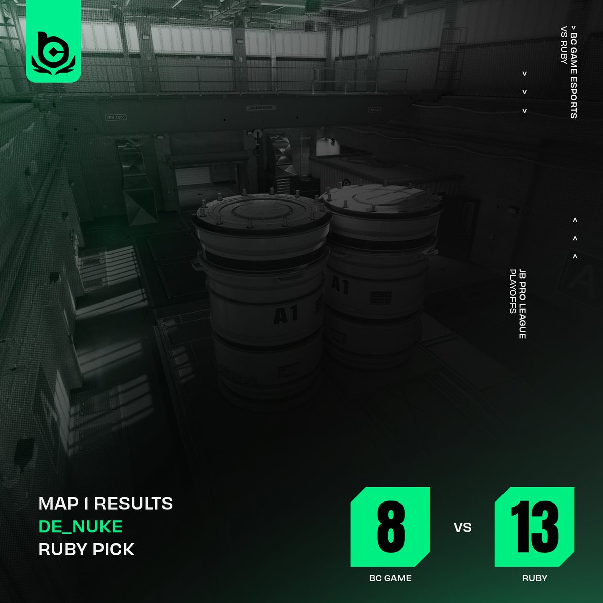 BCGameEsports's tweet image. The comeback starts on Mirage 👊