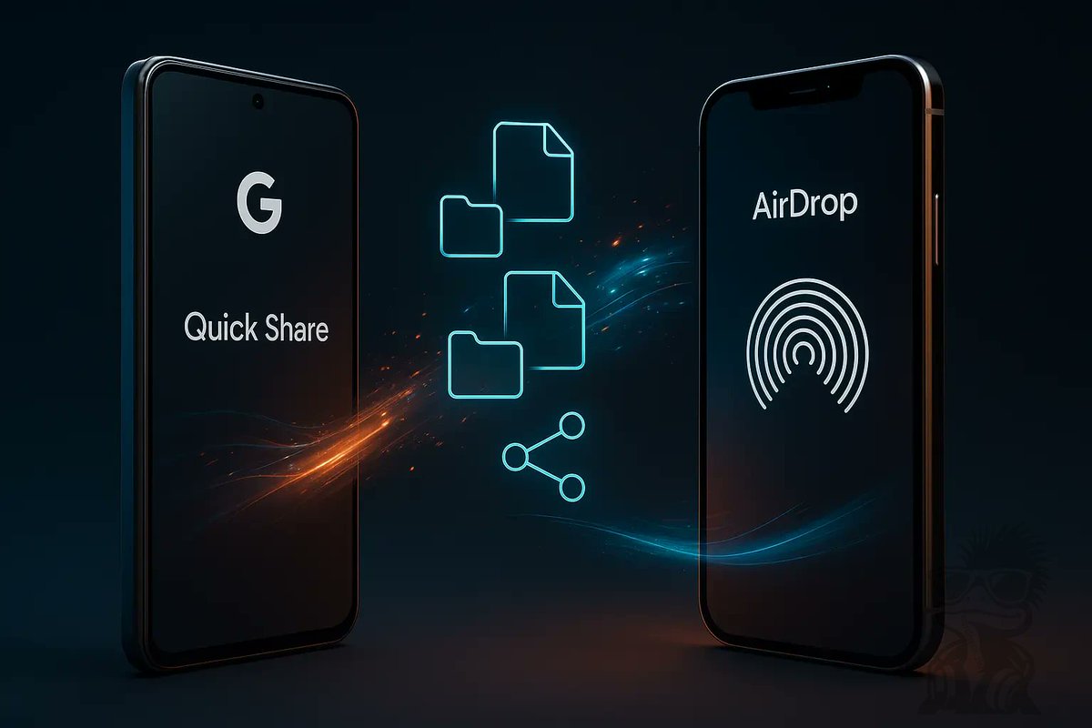 SakunRB9's tweet image. Quick Share &amp;amp; AirDrop now work together! 

Pixel 10 can send files straight to iPhones, iPads &amp;amp; Macs—fast and cable-free. Just set AirDrop to Everyone, pick the Apple device in Quick Share, and send instantly.

#QuickShare #AirDrop #TechNews #Android #iPhone