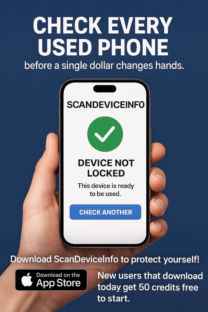 MrCreator1's tweet image. I just watched a guy hand over $800 cash for a “perfect iPhone 16 Pro, no iCloud, clean IMEI”.

He powered it on right there in the parking lot.

30 seconds later he’s staring at:
“This iPhone is locked. Contact the owner who sold this device.”

Seller? Already peeled out and…