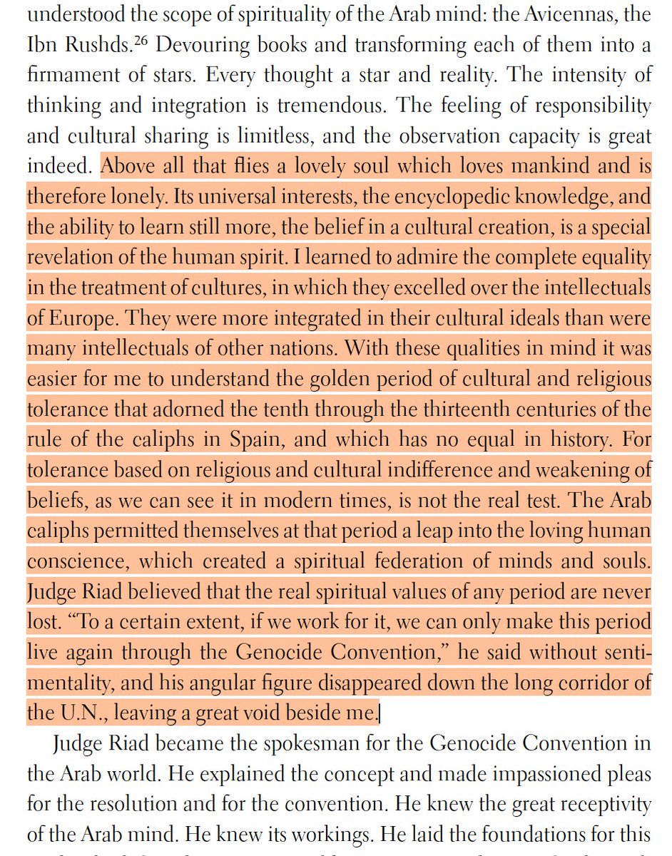 Raphael #Lemkin, who coined the term #genocide and died quite alone &amp; poor, emphasized the importance of fighting for principles, even when results fail and defeats bring disappointment and isolation. Today, I am re-reading his words, often misunderstood if not instrumentalized.