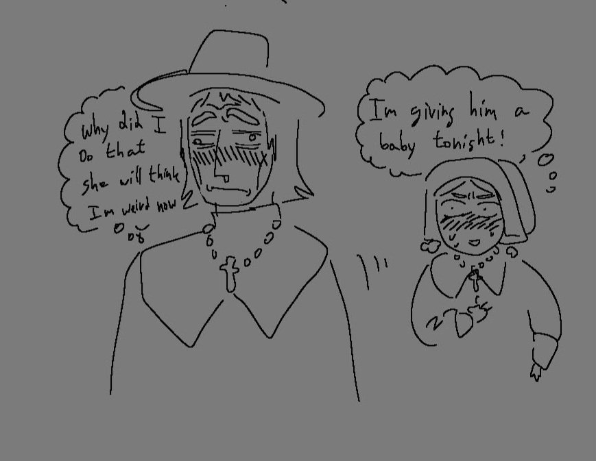 buuuuubbbbbp's tweet image. I need to draw more priest and his wife