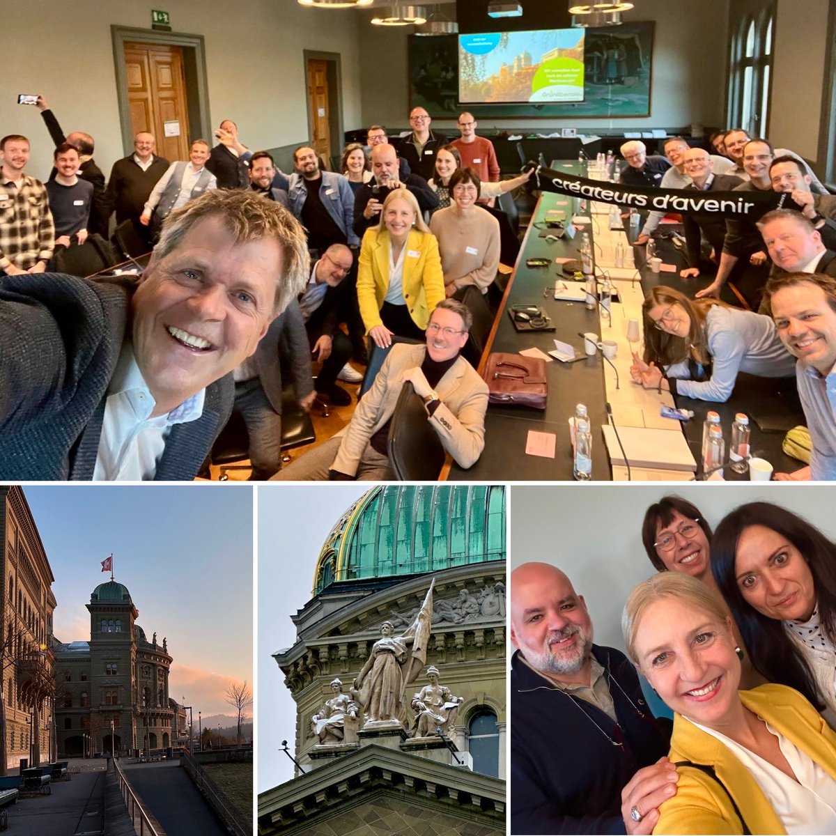 Seit 34 Stunden mit Köfferli und Laptop unterwegs von #Riehen über #Zürich nach #Bern🤪

Was gab es zu tun? 👉 Spitzengespräche, Präsidiums-, Fraktions- und Vorstandssitzung …. zwischendurch essen, schlafen, diskutieren… jetzt ab nach Hause 🥂

#TeamGLP #Grünliberale