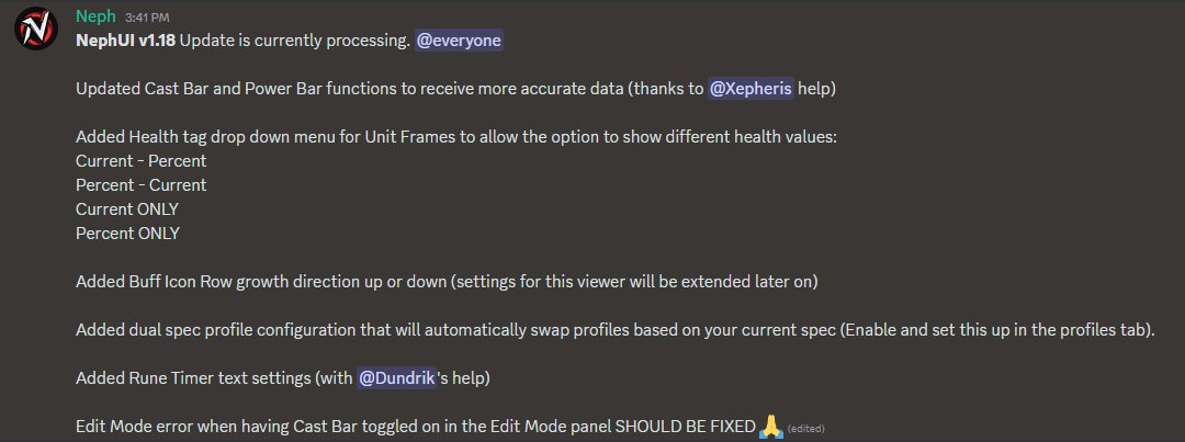 Neph tweet media