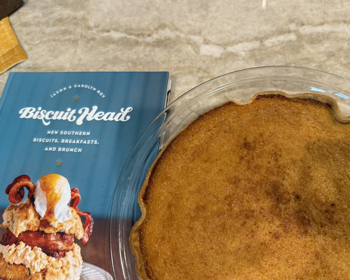 Tomorrow is Sunday before Thanksgiving, which of course marks the start of Starter Pie season for all who celebrate. It’s like spring Training for pie eating. Just knocked out a Buttermilk Pie so we can get cracking in the morning. Beat UVa. 🦃