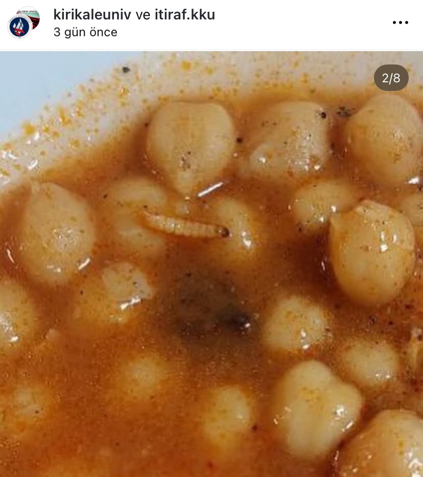 Sayın Cumhurbaşkanım son dönemde Kyk yurtlarında ki yemeklerden birkaç fotoğraf…Gençlerimiz bunlara mı layık?
<a href="/RTErdogan/">Recep Tayyip Erdoğan</a> <a href="/tcbestepe/">T.C. Cumhurbaşkanlığı</a> <a href="/gencliksporbak/">Gençlik ve Spor Bakanlığı 🇹🇷</a> <a href="/GSB_KYGM/">Kredi ve Yurtlar Genel Müdürlüğü</a> <a href="/KYK_Destek/">KYK_Destek</a> <a href="/YuksekogretimK/">Yükseköğretim Kurulu (YÖK)</a> 
 #kykyurt #kyk #öğrenci