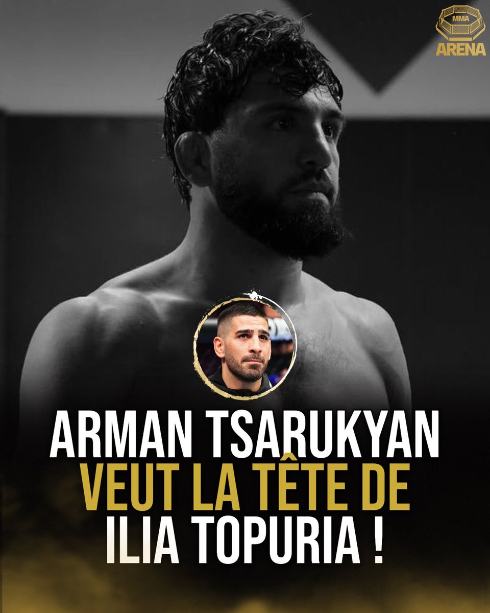 ARMAN TSARUKYAN 🇦🇲 LANCE UN DÉFI À ILIA TOPURIA ! 🔥

🗣️: “Tout le monde fuit, surtout Ilia. Il n’y a qu’un seul prétendant numéro 1, c’est Arman Tsarukyan. Ne choisis pas un combat facile.

Je suis prêt, fin janvier. Envoyez-moi juste le contrat.”