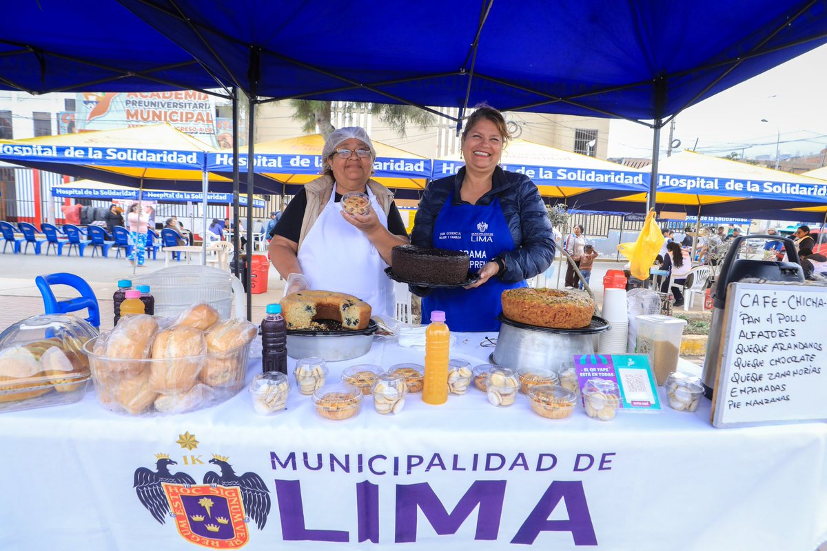 MuniLima's tweet image. ¡Salud popular en Carabayllo! ✨

Llevamos atención médica gratuita a los vecinos, quienes accedieron a más de 15 especialidades y servicios sociales de la #MML con el apoyo del Hospital de la Solidaridad.