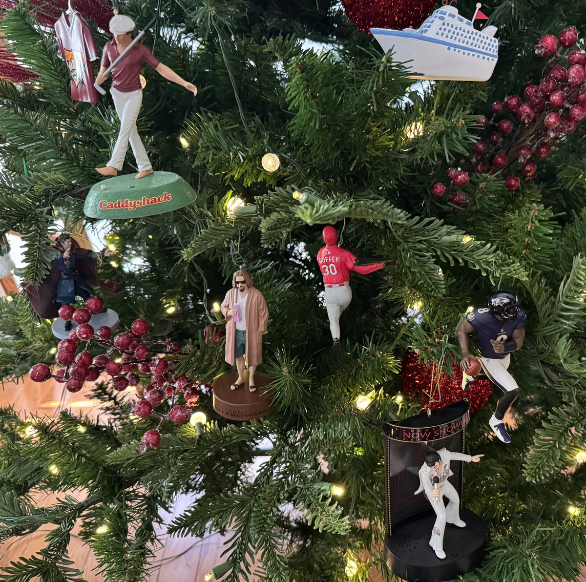 My side of the tree is ready…