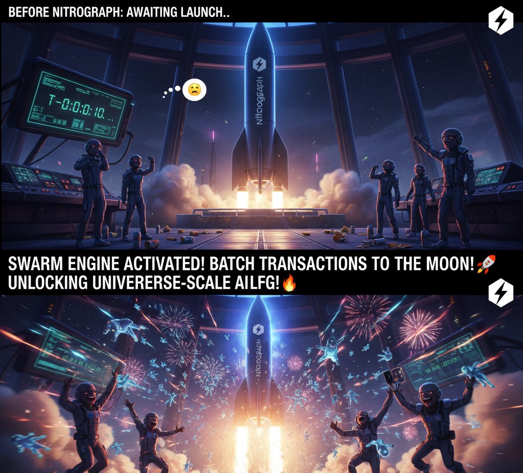 driew90's tweet image. The @Nitrograph Testnet is fully loaded and Phase 2 is nearing its target!🚀

Community now: Waiting for the final countdown... the launch is going to be huge.

Get ready for warp speed efficiency! ⚡
#Nitrograph #Phase2Launch #AIAgents #SwarmEngine