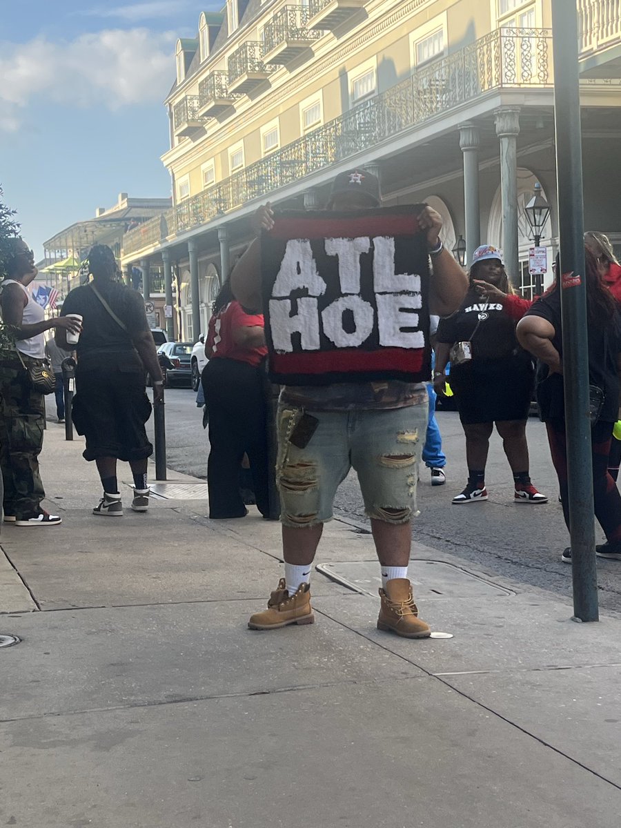 Falcons fans have arrived