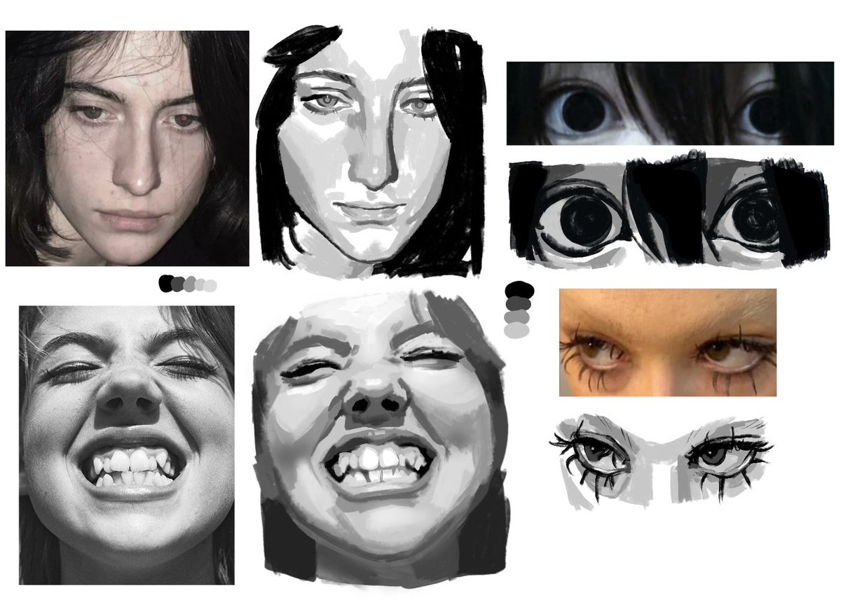 Sorry por no publicar nada entrete, me la he pasado practicando valores, aquí les dejo uno de mis lienzos favoritos de hoy :3