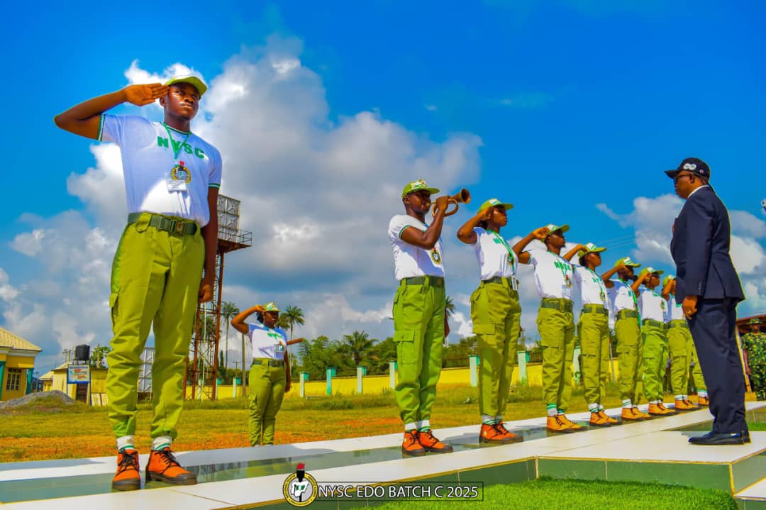 kopakonnect's tweet photo. IT'S OFFICIAL! 🎉* 

Batch 'C' 2025 corps members successfully sworn in! Orientation Course just started. Service year activated. Impact incoming! 💥

To every corps member: Go out there and make Nigeria proud! We believe in you. 💚🤍🇳🇬

#NYSCBatchC2025 #37CampsOneNation https://t.co/DNxotkNKLw