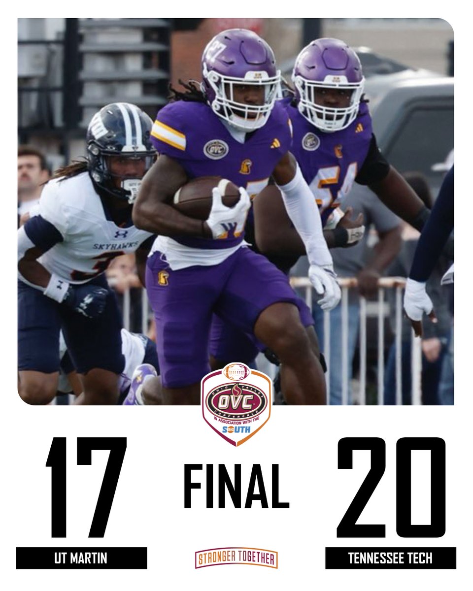 🔟 points in the final 2:59 to come-from-behind and complete a perfect Conference season for <a href="/TnTechFootball/">TTU Football</a>.

#WingsUp | #OVCBigSouthFB
