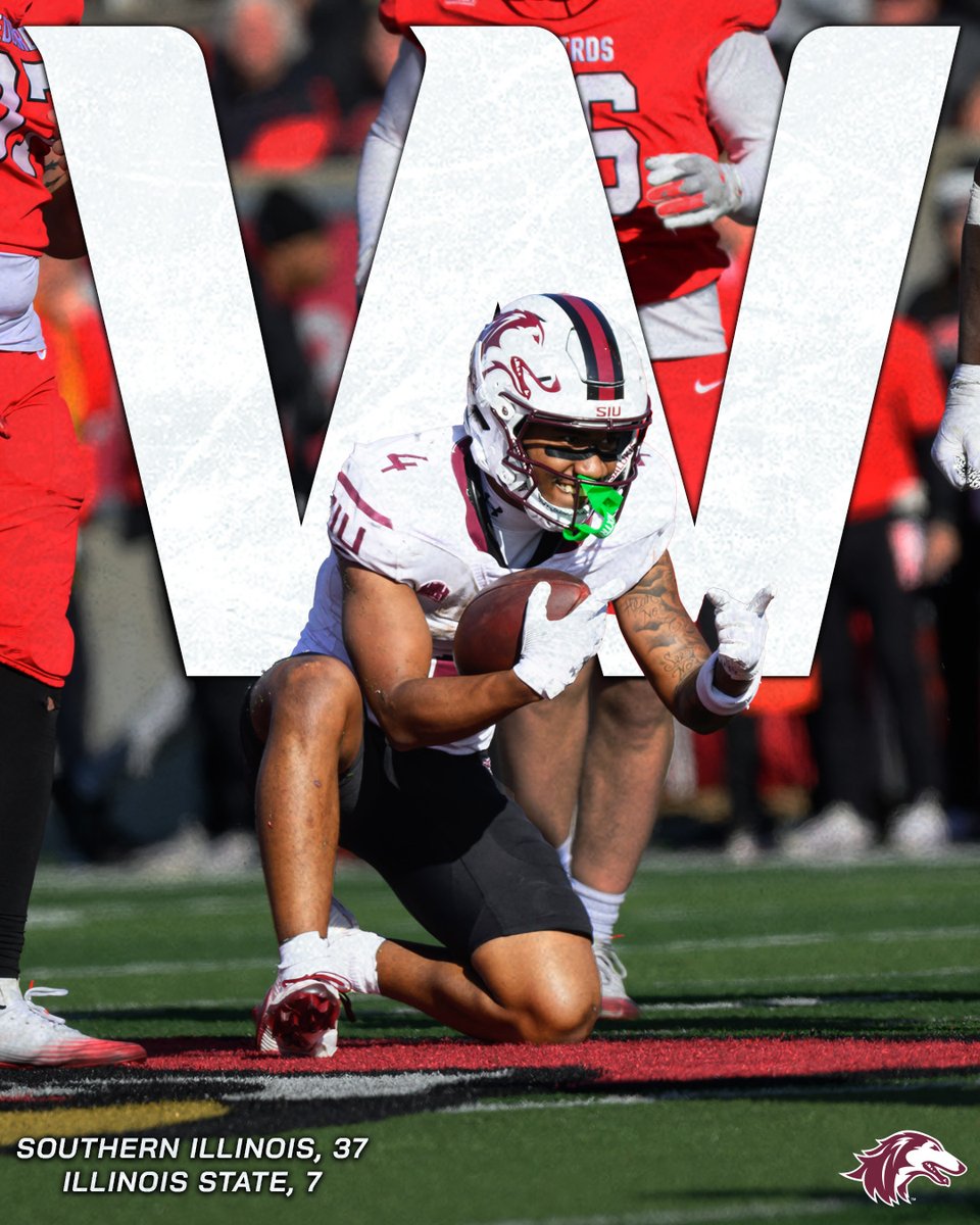SIU_Football's tweet image. We’re leaving Normal with a W!

#Salukis | #BuiltFor