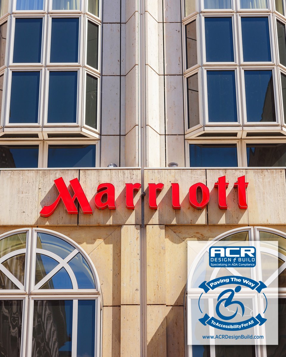 ACRDesignBuild's tweet image. A settlement requires the Stamford Marriott Hotel &amp;amp; Spa to complete major ADA improvements including an ADA-compliant mobility suite, 14 hearing-accessible rooms, and key upgrades throughout the facility.
 Read Article: bit.ly/4pqcgsR 

 #acrdesignbuild #accessibility