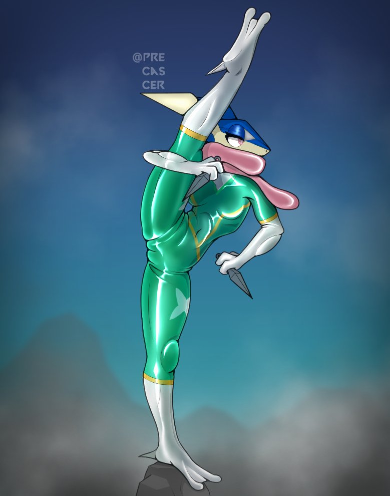 Precascer's tweet image. Artists show me your most popupar work.
Yep, still this one 🐸✨
#latex #rubber #anthroart #Pokemon