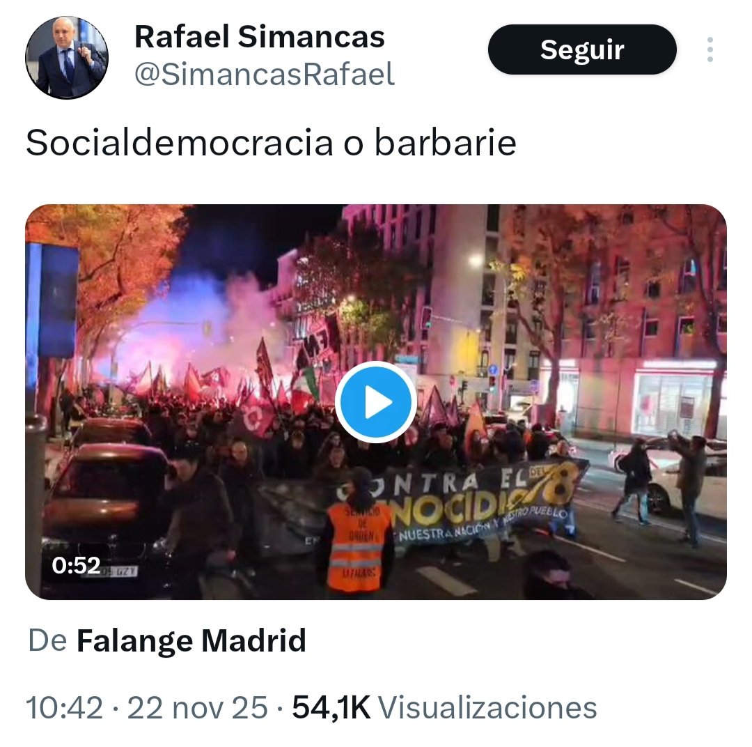 ¿Por qué el PsoE no frena a la ultraderecha? Pues para poder decir esto.
¿Está claro o hay que hacer un croquis?