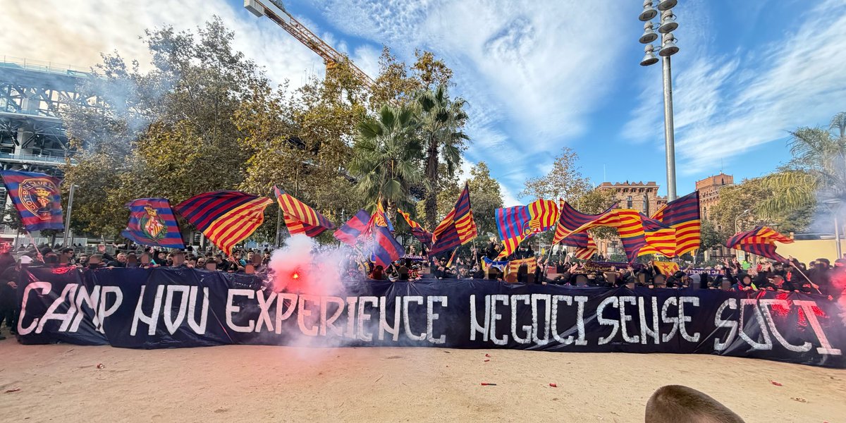 NOSTRAENSENYA's tweet image. CAMP NOU EXPERIENCE: NEGOCI SENSE SOCI

Per tots els socis i sòcies que avui no han pogut gaudir del club de la seva vida.
