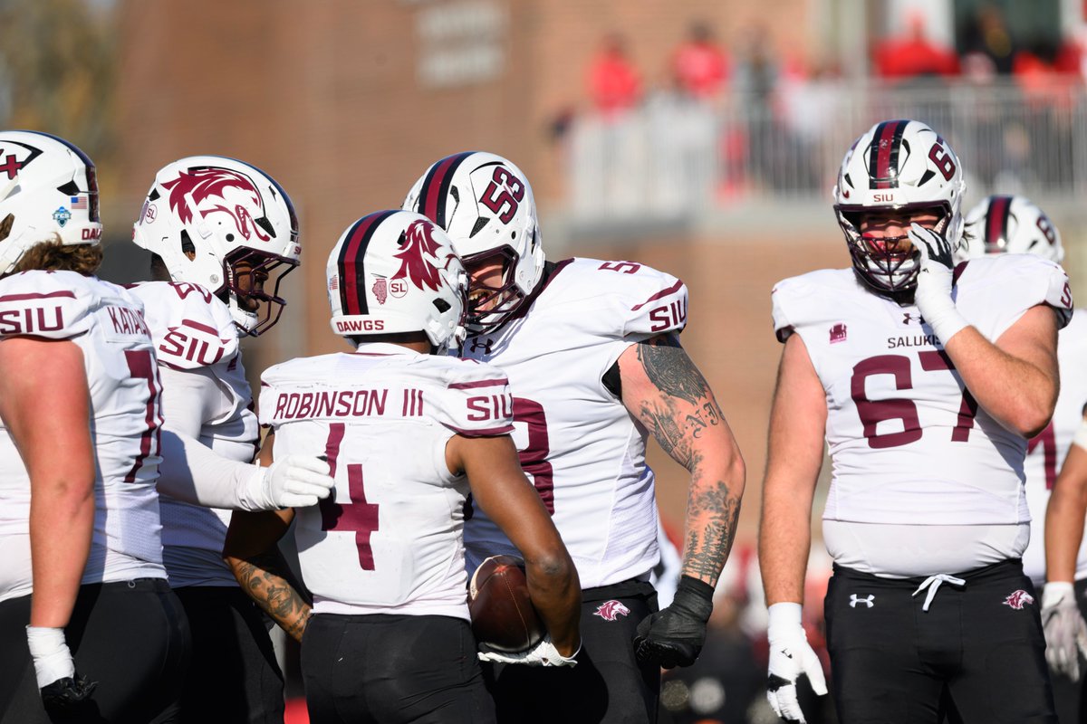 SIU_Football's tweet image. A complete team effort from quarter to quarter.

#Salukis | #BuiltFor