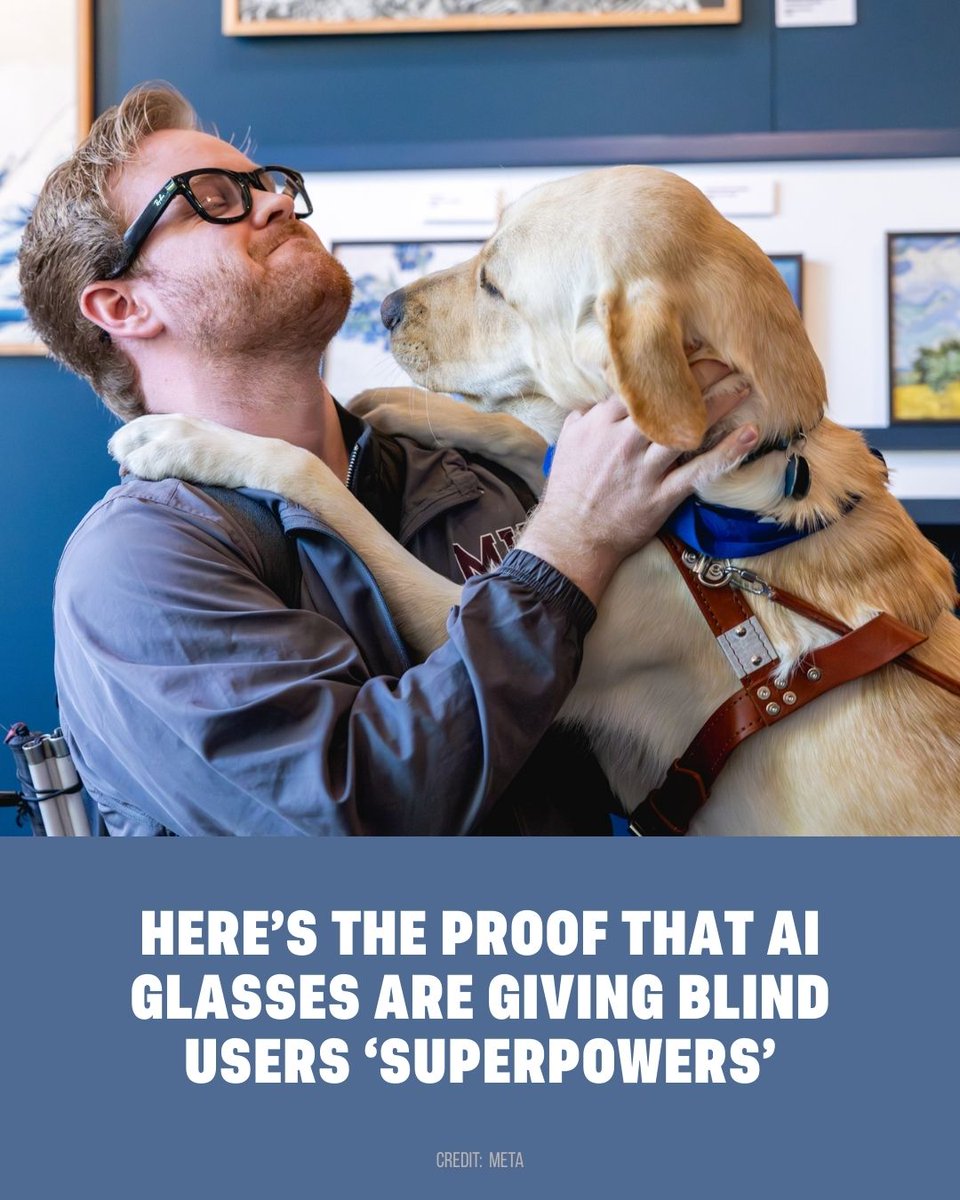 river949's tweet image. Forget just taking pictures. These AI glasses are giving people with disabilities a whole new level of independence. Hands-free help for everything from identifying objects to capturing memories. bit.ly/4o7mVaA