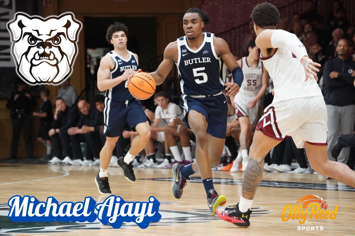 Butler’s Michael Ajayi is going to be a steal in the 2026 NBA Draft:

The 6’7 forward finished with 15 points, 14 rebounds and 3 assists in the Bulldog’s victory over South Carolina at <a href="/The_Greenbrier/">The Greenbrier</a> Tip-Off. Ajayi is a two-way prospect who is very physical and has tremendous