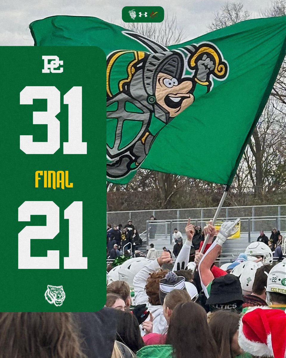 Final from The Emerald Isle! The Celts are marching on to Normal for our 15th State Championship appearance.

#Believe ☘️| <a href="/ProviAthletics/">Providence Catholic Athletics</a>