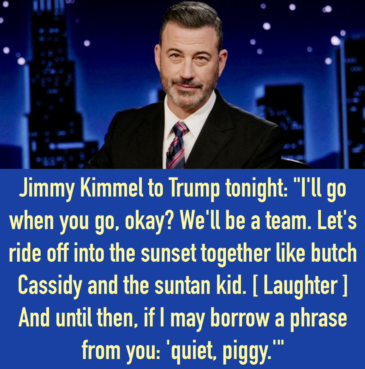 bluhue123's tweet image. Raise your hand ✋ if you’re a fan of Jimmy Kimmel