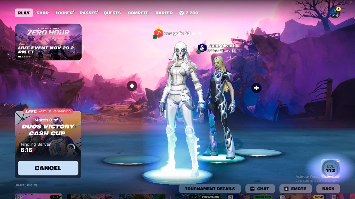 17 minutes queue lesgooo not playing i guess