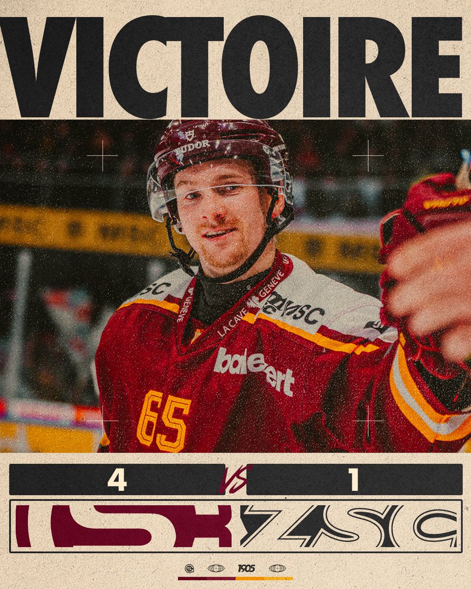 officialGSHC's tweet image. 🦅 𝐕𝐈𝐂𝐓𝐎𝐎𝐈𝐈𝐈𝐈𝐑𝐄 🔥

Les 𝑨𝒊𝒈𝒍𝒆𝒔 terminent cette semaine en beauté en s’offrant les ZSC Lions à domicile sur le score de 4️⃣ à 1️⃣ ! ✅

Bravo l’équipe ! 👏 👏
