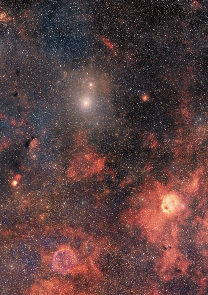 AJamesMcCarthy's tweet image. I have a pretty crazy shot coming soon that I’ve been working on for over a year. It used about 350 hours of exposure from multiple cameras in two states. 

This is just a tiny snippet of it, and it has thousands of stars. The full picture is really something special.