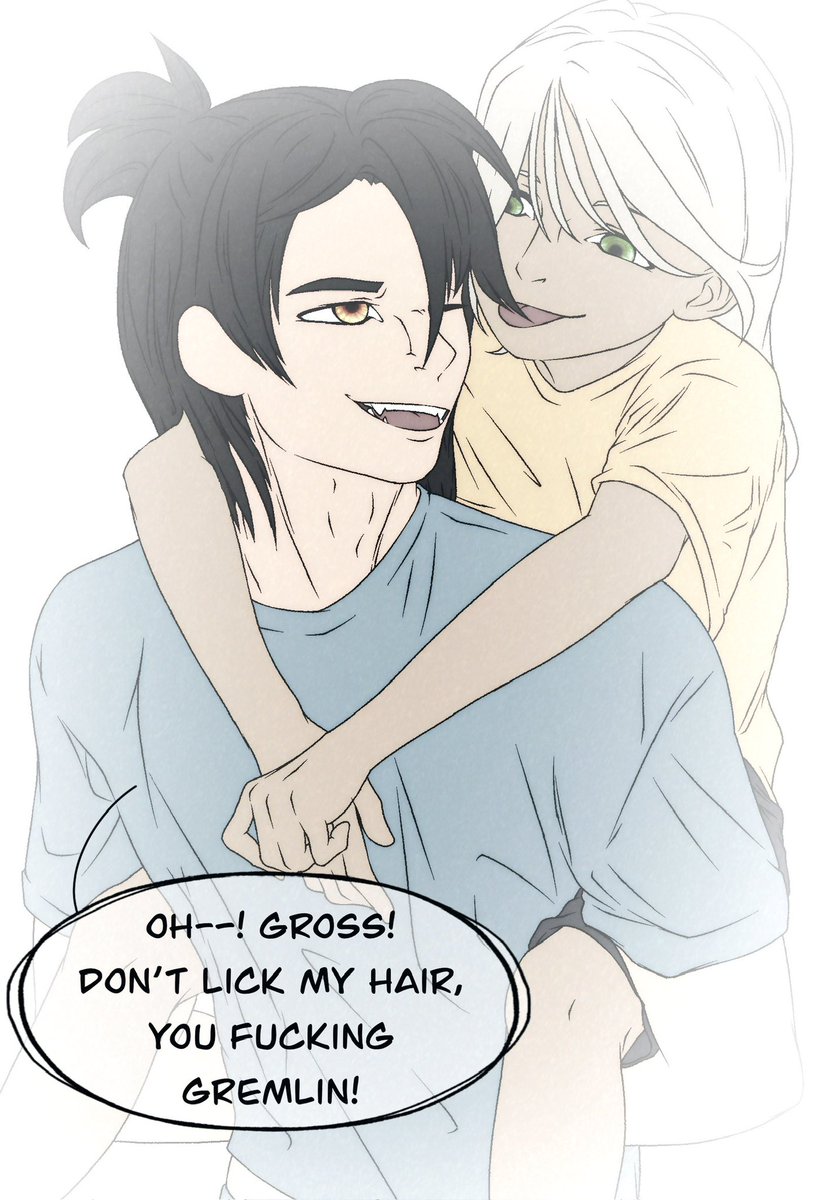 nsfw_fucker's tweet image. #DispatchOC #Flambae #Mechaman #VideogameOC #artistsoftwitter #artistsupport #Dispatch

Out with the old..
In with the new…

• — • — •
Have some angst. Made with love. 😇