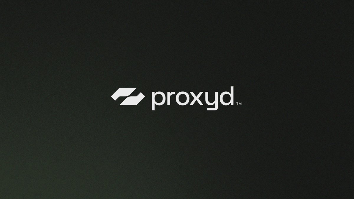 Velaskdzn's tweet image. proxyd — Logo &amp;amp; Visual identity project.