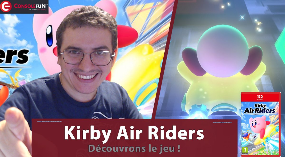ConsoleFun's tweet image. 💨 [TEST LIVE] Kirby Air Riders sur Switch 2 : Nos impressions en vidéo ! 💨
youtube.com/live/Rz-niA1YB…