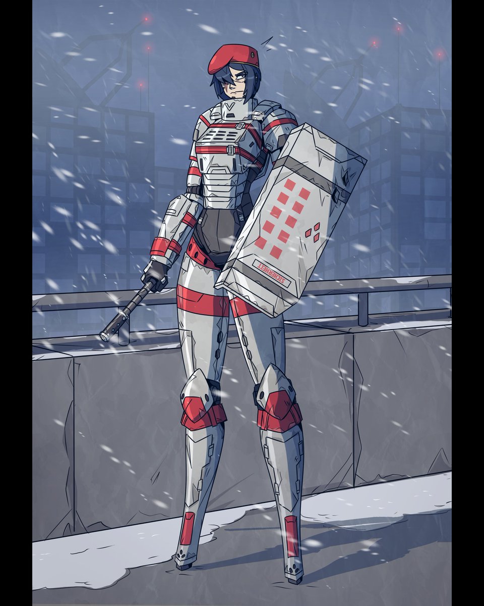 armynblaster's tweet image. STCR Commission for &quot;Vile&quot; on Discord

#SIGNALIS #signalisoc