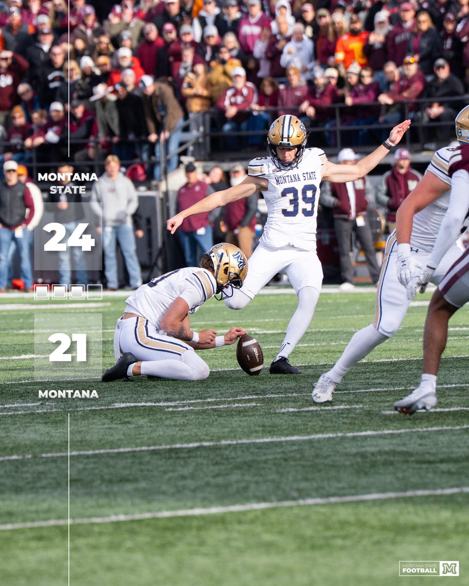 15 minutes left to decide this one! 🔵🟡

#BobcatBuilt