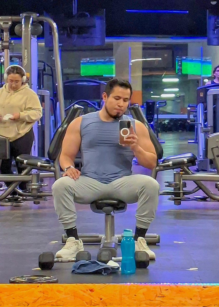 Una donde nos vemos bombeados y grandes 💪🏻😎