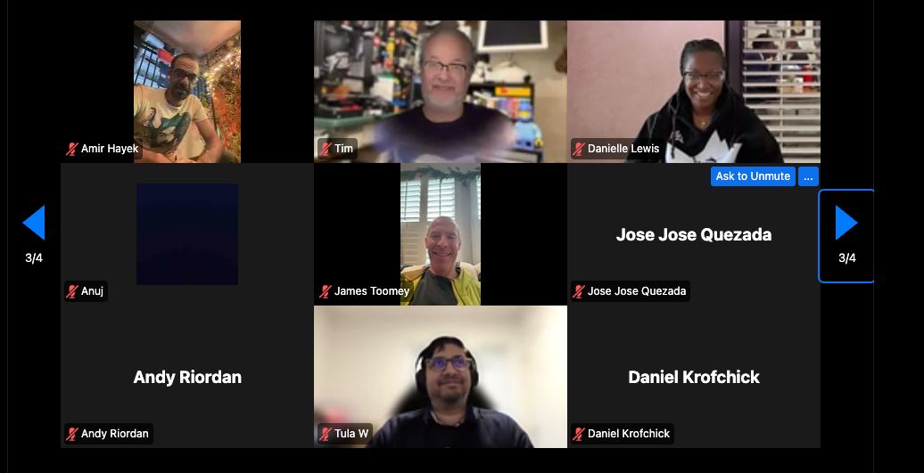 iosdevhappyhour's tweet image. Thank you all for coming to this month&apos;s #iOSDevHappyHour meetup!! See you all next month! 🗓️