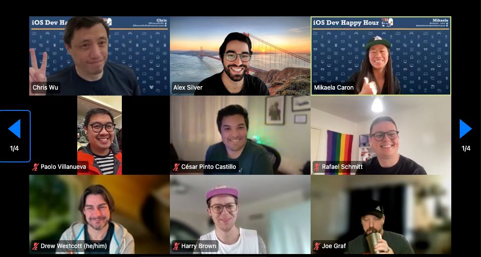 iosdevhappyhour's tweet image. Thank you all for coming to this month&apos;s #iOSDevHappyHour meetup!! See you all next month! 🗓️