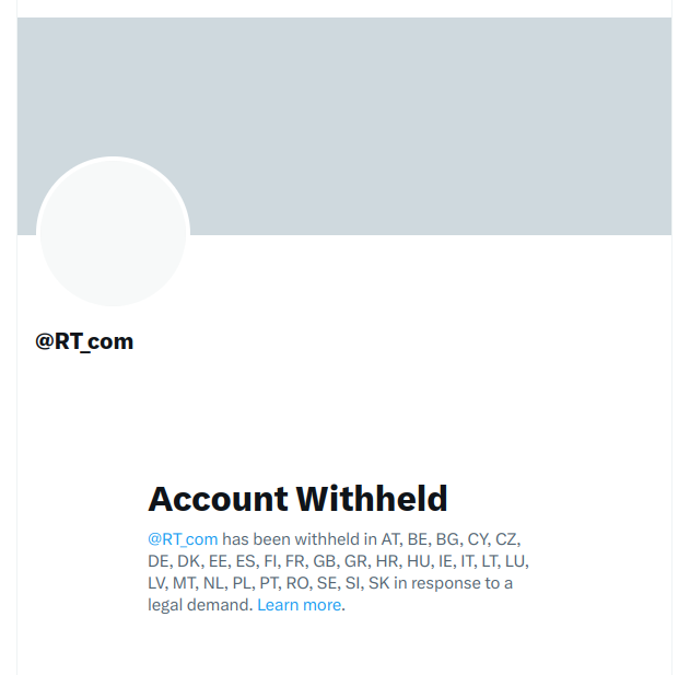 Wanna know if your news in being censored by your government - like they used to do in the Soviet Union?

Yeah - the news is being censored by your government!